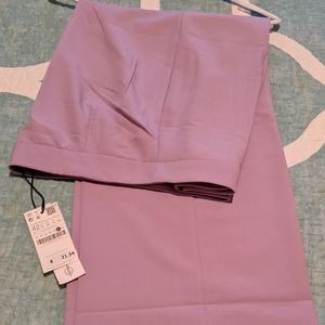 Brand New Stradivarius Trousers, 42, Lavanda.